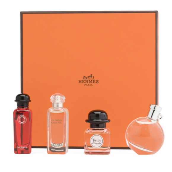NWT HERMES Made In France 4pc Mini Boxed Set - Picture 1 of 10